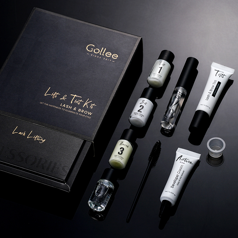 Brow Lamination Kit - Gollee Kit de levantamiento de pestañas