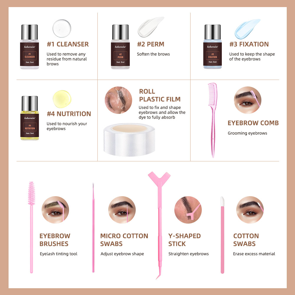 Kit de laminación de cejas per - Brow Lamination Kit reseña y precio