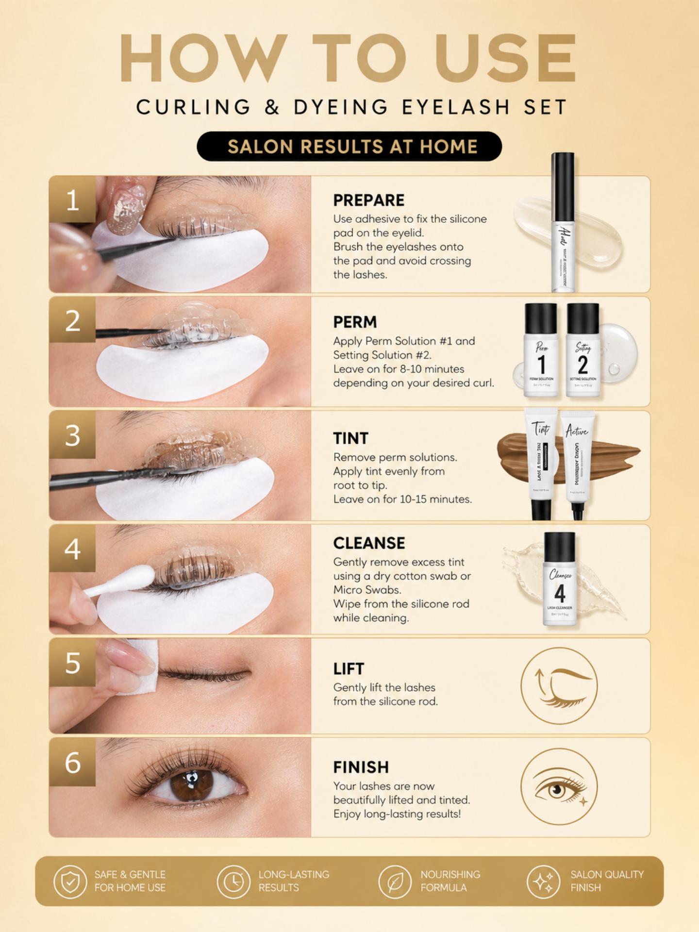 Kit de Laminación de Pestañas  - Brow Lamination Kit reseña y precio