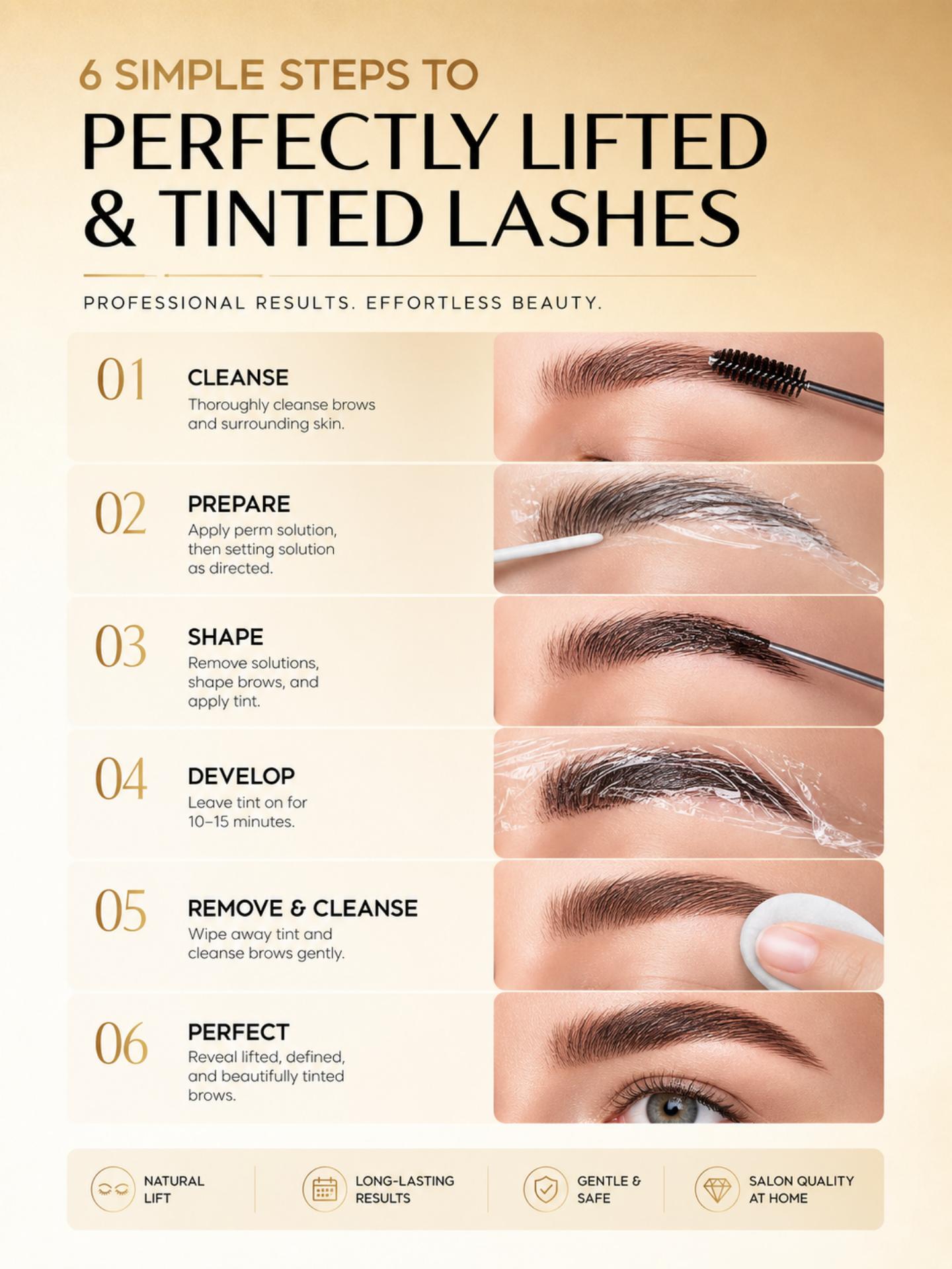 Kit de Laminación de Pestañas  - Brow Lamination Kit reseña y precio
