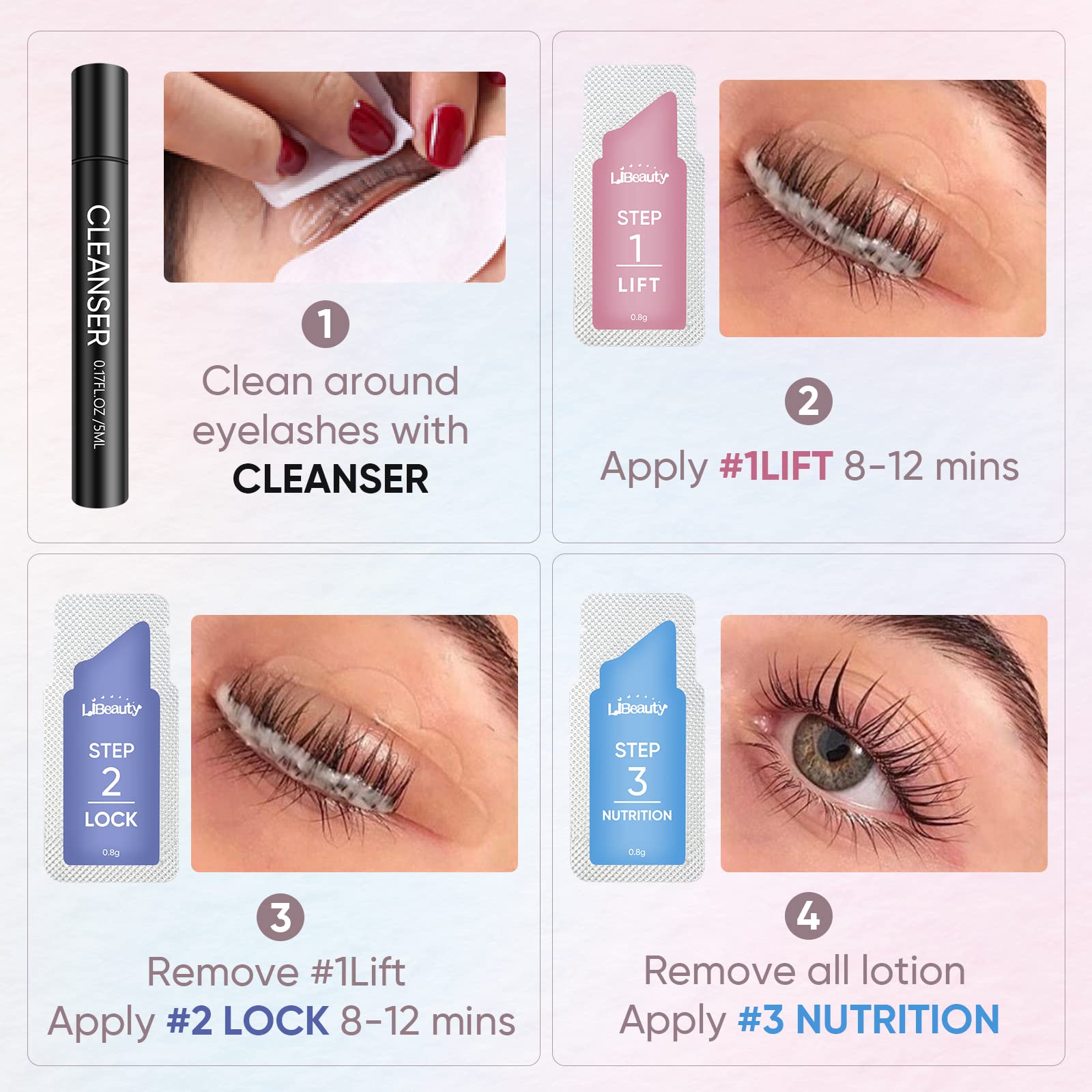 Libeauty 20 unids/lote 10-12 m - Brow Lamination Kit reseña y precio