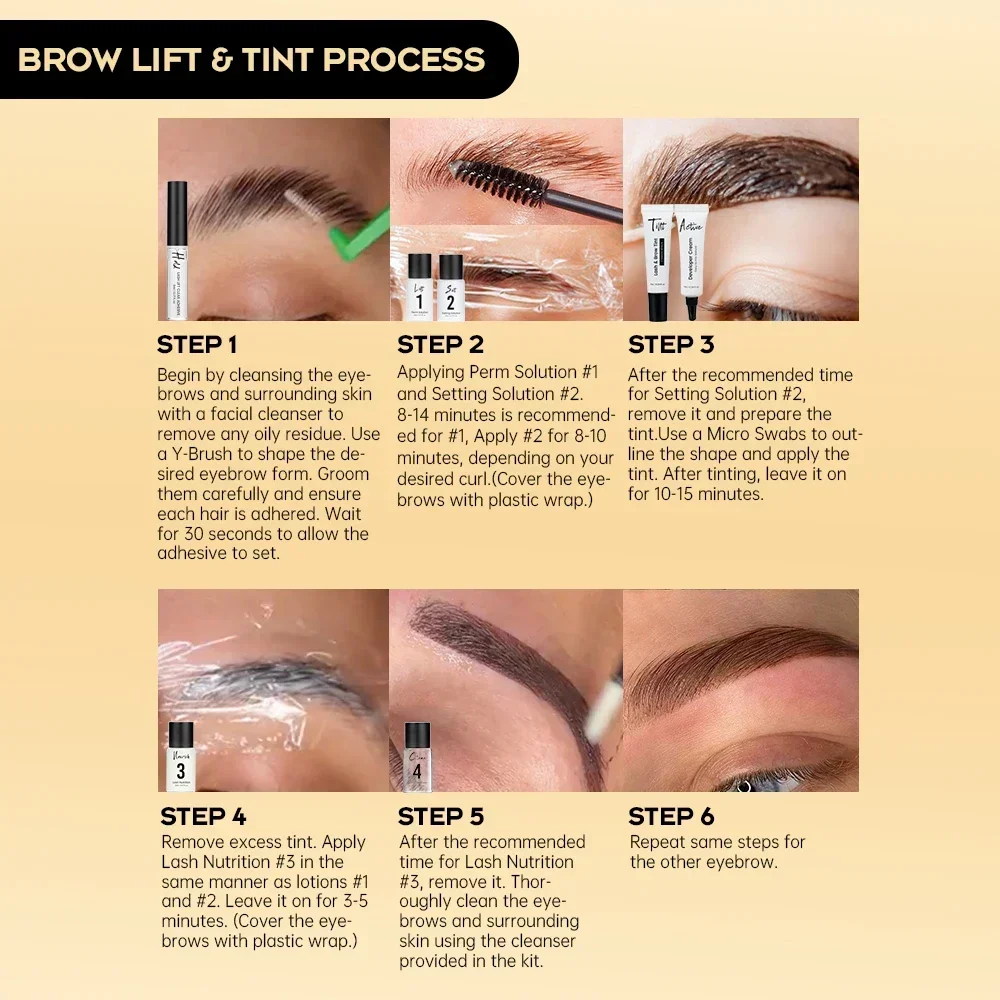 Gollee Kit de levantamiento de - Brow Lamination Kit reseña y precio